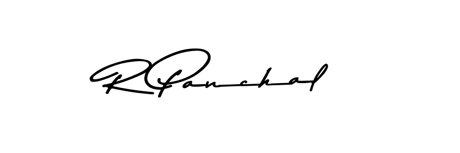 Design your own signature with our free online signature maker. With this signature software, you can create a handwritten (Asem Kandis PERSONAL USE) signature for name R Panchal. R Panchal signature style 9 images and pictures png