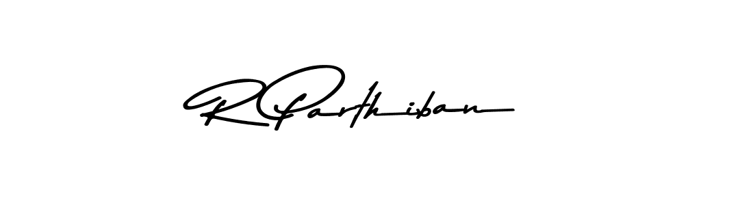 The best way (Asem Kandis PERSONAL USE) to make a short signature is to pick only two or three words in your name. The name R Parthiban include a total of six letters. For converting this name. R Parthiban signature style 9 images and pictures png