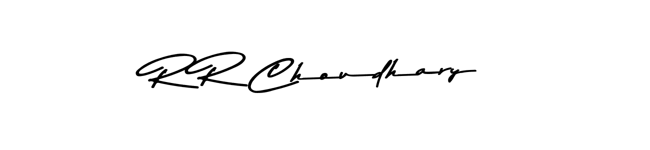 Asem Kandis PERSONAL USE is a professional signature style that is perfect for those who want to add a touch of class to their signature. It is also a great choice for those who want to make their signature more unique. Get R R Choudhary name to fancy signature for free. R R Choudhary signature style 9 images and pictures png