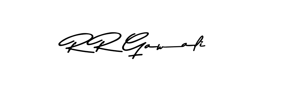 You should practise on your own different ways (Asem Kandis PERSONAL USE) to write your name (R R Gawali) in signature. don't let someone else do it for you. R R Gawali signature style 9 images and pictures png