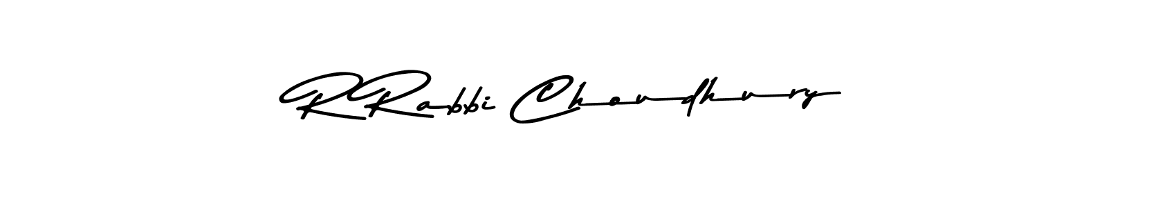 Make a short R Rabbi Choudhury signature style. Manage your documents anywhere anytime using Asem Kandis PERSONAL USE. Create and add eSignatures, submit forms, share and send files easily. R Rabbi Choudhury signature style 9 images and pictures png