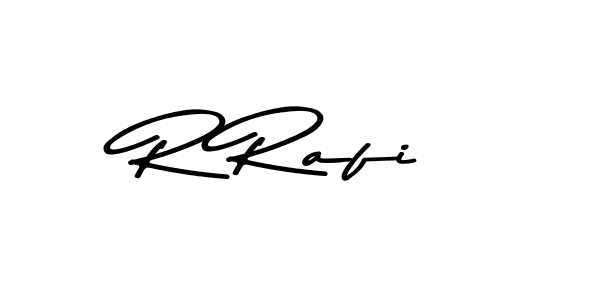 Design your own signature with our free online signature maker. With this signature software, you can create a handwritten (Asem Kandis PERSONAL USE) signature for name R Rafi. R Rafi signature style 9 images and pictures png