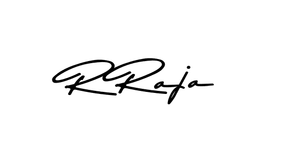 Design your own signature with our free online signature maker. With this signature software, you can create a handwritten (Asem Kandis PERSONAL USE) signature for name R Raja. R Raja signature style 9 images and pictures png