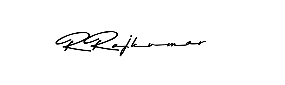if you are searching for the best signature style for your name R Rajkumar. so please give up your signature search. here we have designed multiple signature styles  using Asem Kandis PERSONAL USE. R Rajkumar signature style 9 images and pictures png