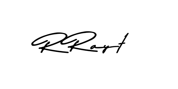 Create a beautiful signature design for name R Rayt. With this signature (Asem Kandis PERSONAL USE) fonts, you can make a handwritten signature for free. R Rayt signature style 9 images and pictures png