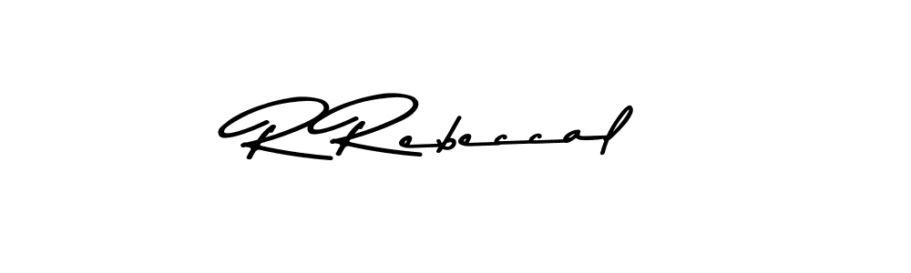 if you are searching for the best signature style for your name R Rebeccal. so please give up your signature search. here we have designed multiple signature styles  using Asem Kandis PERSONAL USE. R Rebeccal signature style 9 images and pictures png