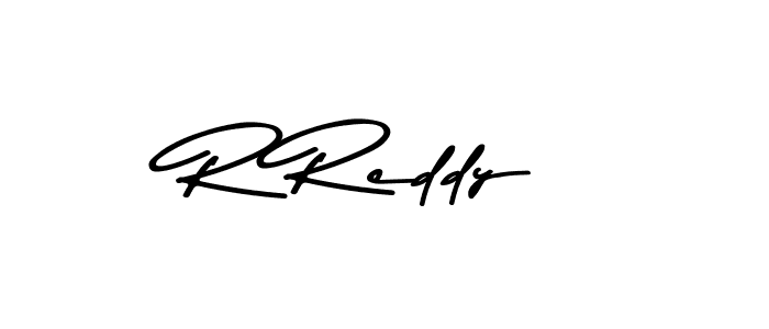 Make a beautiful signature design for name R Reddy. With this signature (Asem Kandis PERSONAL USE) style, you can create a handwritten signature for free. R Reddy signature style 9 images and pictures png