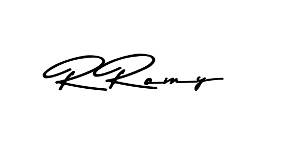 It looks lik you need a new signature style for name R Romy. Design unique handwritten (Asem Kandis PERSONAL USE) signature with our free signature maker in just a few clicks. R Romy signature style 9 images and pictures png