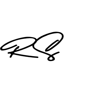 R S stylish signature style. Best Handwritten Sign (Asem Kandis PERSONAL USE) for my name. Handwritten Signature Collection Ideas for my name R S. R S signature style 9 images and pictures png