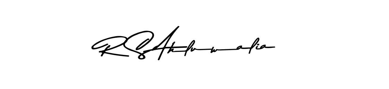 How to Draw R S Ahluwalia signature style? Asem Kandis PERSONAL USE is a latest design signature styles for name R S Ahluwalia. R S Ahluwalia signature style 9 images and pictures png