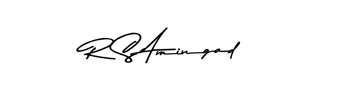 How to Draw R S Amingad signature style? Asem Kandis PERSONAL USE is a latest design signature styles for name R S Amingad. R S Amingad signature style 9 images and pictures png