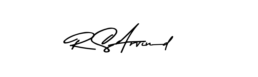 You should practise on your own different ways (Asem Kandis PERSONAL USE) to write your name (R S Arvind) in signature. don't let someone else do it for you. R S Arvind signature style 9 images and pictures png