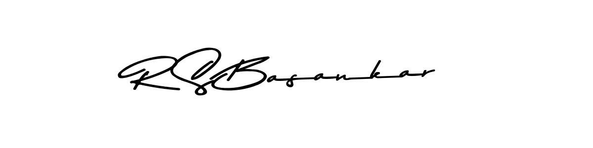 Design your own signature with our free online signature maker. With this signature software, you can create a handwritten (Asem Kandis PERSONAL USE) signature for name R S Basankar. R S Basankar signature style 9 images and pictures png