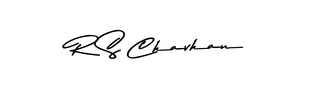 Make a beautiful signature design for name R S Chavhan. With this signature (Asem Kandis PERSONAL USE) style, you can create a handwritten signature for free. R S Chavhan signature style 9 images and pictures png