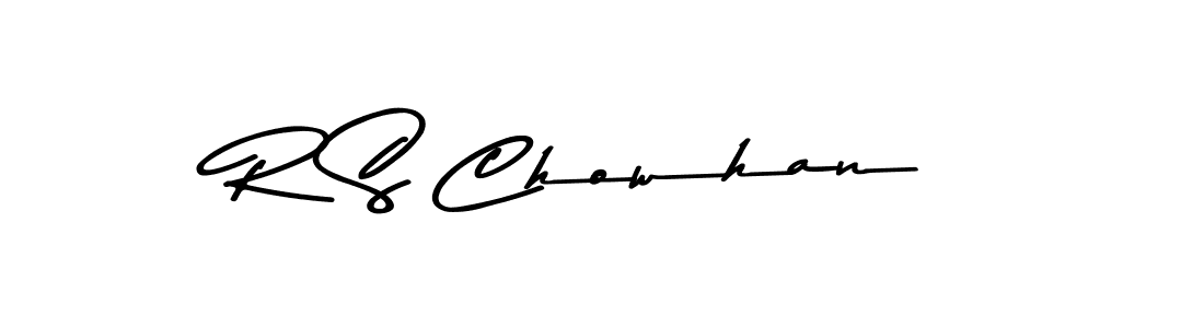 Also You can easily find your signature by using the search form. We will create R S Chowhan name handwritten signature images for you free of cost using Asem Kandis PERSONAL USE sign style. R S Chowhan signature style 9 images and pictures png