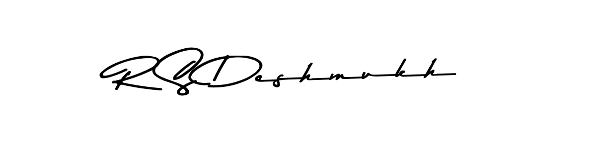 You can use this online signature creator to create a handwritten signature for the name R S Deshmukh. This is the best online autograph maker. R S Deshmukh signature style 9 images and pictures png