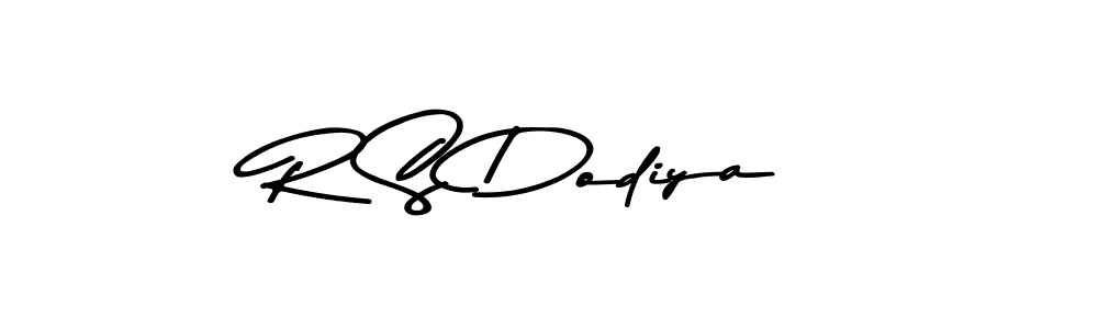 Also You can easily find your signature by using the search form. We will create R S Dodiya name handwritten signature images for you free of cost using Asem Kandis PERSONAL USE sign style. R S Dodiya signature style 9 images and pictures png