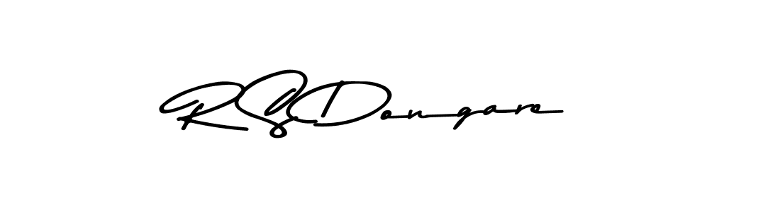 This is the best signature style for the R S Dongare name. Also you like these signature font (Asem Kandis PERSONAL USE). Mix name signature. R S Dongare signature style 9 images and pictures png