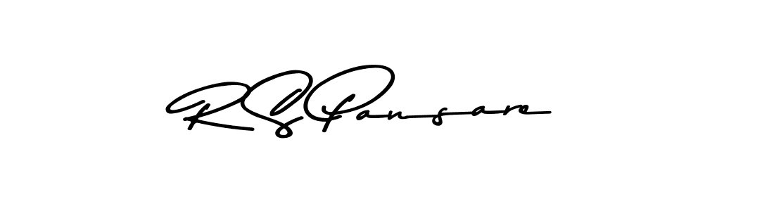 R S Pansare stylish signature style. Best Handwritten Sign (Asem Kandis PERSONAL USE) for my name. Handwritten Signature Collection Ideas for my name R S Pansare. R S Pansare signature style 9 images and pictures png