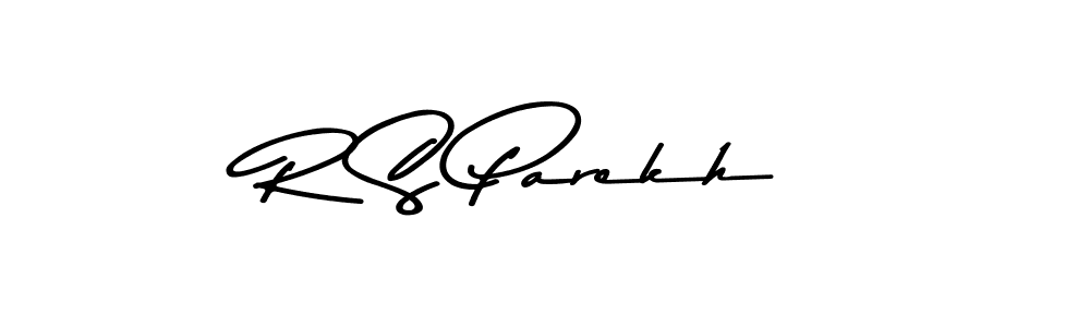 You should practise on your own different ways (Asem Kandis PERSONAL USE) to write your name (R S Parekh) in signature. don't let someone else do it for you. R S Parekh signature style 9 images and pictures png