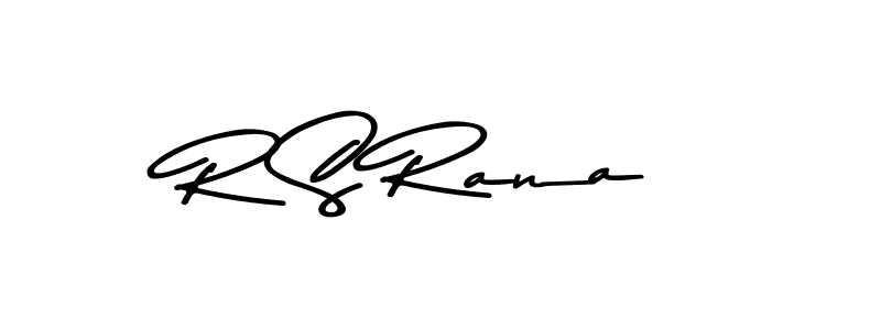 You should practise on your own different ways (Asem Kandis PERSONAL USE) to write your name (R S Rana) in signature. don't let someone else do it for you. R S Rana signature style 9 images and pictures png