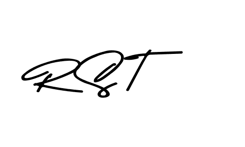 You should practise on your own different ways (Asem Kandis PERSONAL USE) to write your name (R S T) in signature. don't let someone else do it for you. R S T signature style 9 images and pictures png