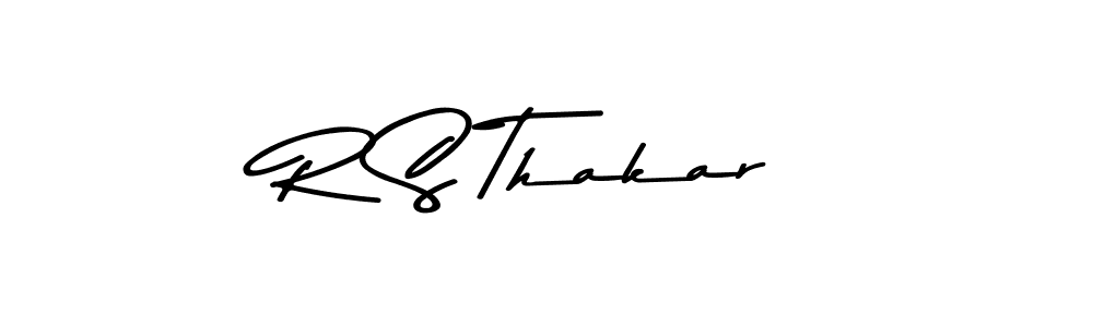 Also You can easily find your signature by using the search form. We will create R S Thakar name handwritten signature images for you free of cost using Asem Kandis PERSONAL USE sign style. R S Thakar signature style 9 images and pictures png