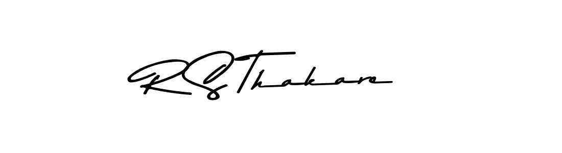 Similarly Asem Kandis PERSONAL USE is the best handwritten signature design. Signature creator online .You can use it as an online autograph creator for name R S Thakare. R S Thakare signature style 9 images and pictures png