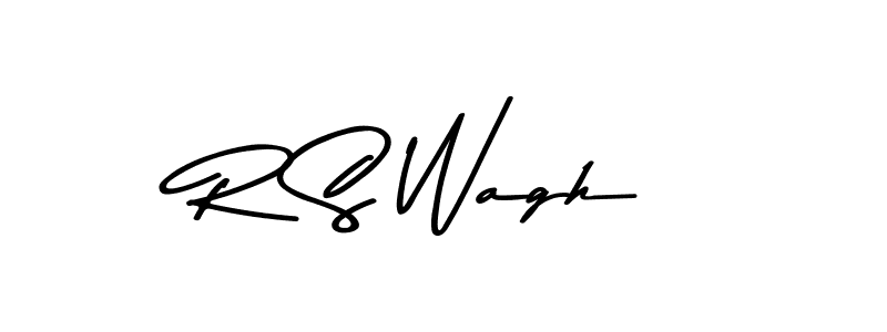 Asem Kandis PERSONAL USE is a professional signature style that is perfect for those who want to add a touch of class to their signature. It is also a great choice for those who want to make their signature more unique. Get R S Wagh name to fancy signature for free. R S Wagh signature style 9 images and pictures png