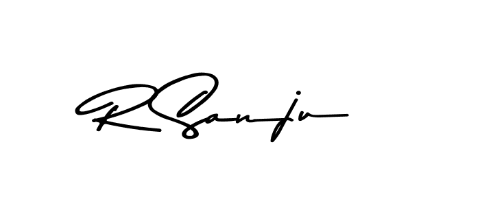 Similarly Asem Kandis PERSONAL USE is the best handwritten signature design. Signature creator online .You can use it as an online autograph creator for name R Sanju. R Sanju signature style 9 images and pictures png