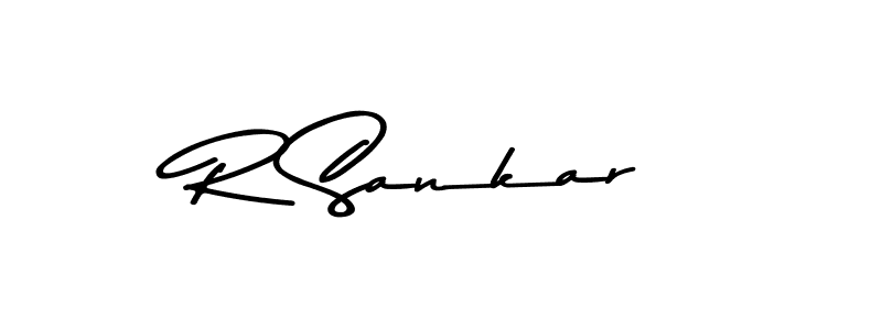 You should practise on your own different ways (Asem Kandis PERSONAL USE) to write your name (R Sankar) in signature. don't let someone else do it for you. R Sankar signature style 9 images and pictures png