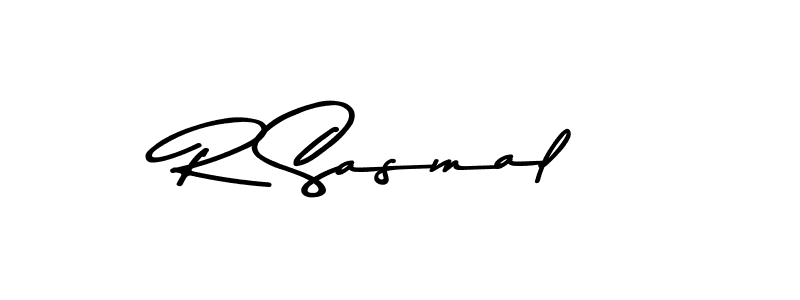 Use a signature maker to create a handwritten signature online. With this signature software, you can design (Asem Kandis PERSONAL USE) your own signature for name R Sasmal. R Sasmal signature style 9 images and pictures png