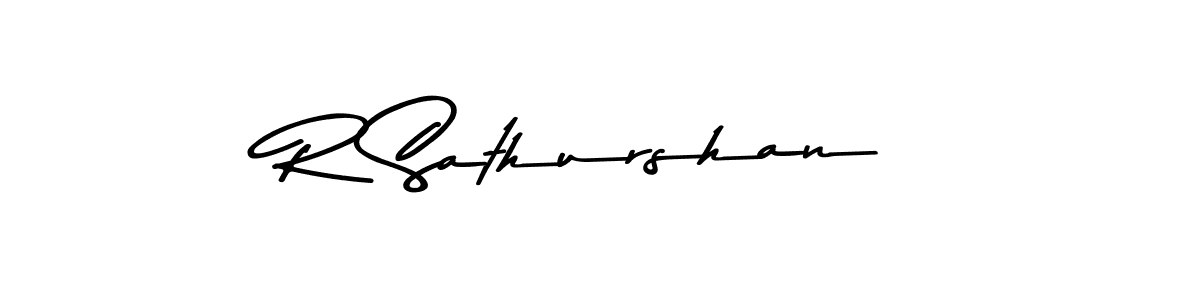 Make a beautiful signature design for name R Sathurshan. Use this online signature maker to create a handwritten signature for free. R Sathurshan signature style 9 images and pictures png