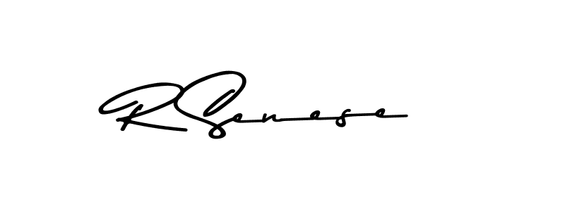 Create a beautiful signature design for name R Senese. With this signature (Asem Kandis PERSONAL USE) fonts, you can make a handwritten signature for free. R Senese signature style 9 images and pictures png