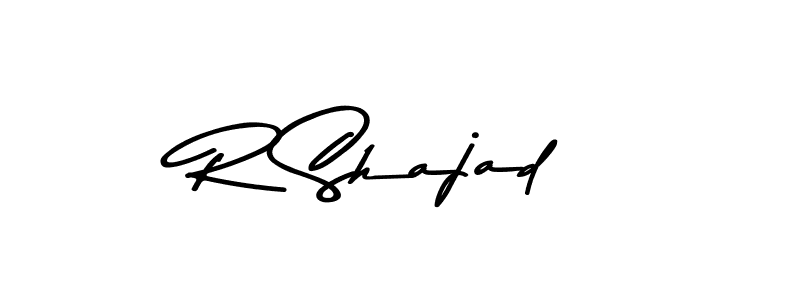 Here are the top 10 professional signature styles for the name R Shajad. These are the best autograph styles you can use for your name. R Shajad signature style 9 images and pictures png