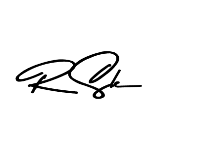 Also we have R Sk name is the best signature style. Create professional handwritten signature collection using Asem Kandis PERSONAL USE autograph style. R Sk signature style 9 images and pictures png