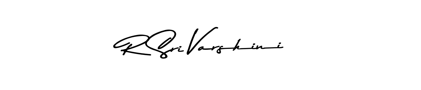 Make a beautiful signature design for name R Sri Varshini. Use this online signature maker to create a handwritten signature for free. R Sri Varshini signature style 9 images and pictures png