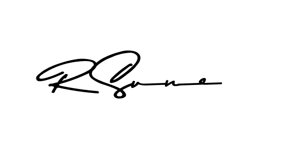 Use a signature maker to create a handwritten signature online. With this signature software, you can design (Asem Kandis PERSONAL USE) your own signature for name R Sune. R Sune signature style 9 images and pictures png