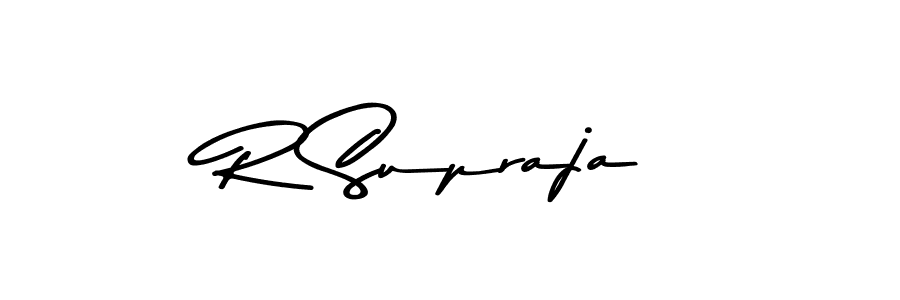 Use a signature maker to create a handwritten signature online. With this signature software, you can design (Asem Kandis PERSONAL USE) your own signature for name R Supraja. R Supraja signature style 9 images and pictures png