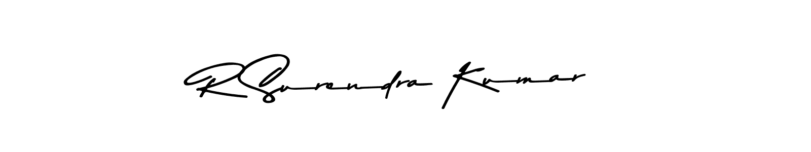 Once you've used our free online signature maker to create your best signature Asem Kandis PERSONAL USE style, it's time to enjoy all of the benefits that R Surendra Kumar name signing documents. R Surendra Kumar signature style 9 images and pictures png