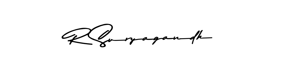 Also we have R Suryagandh name is the best signature style. Create professional handwritten signature collection using Asem Kandis PERSONAL USE autograph style. R Suryagandh signature style 9 images and pictures png