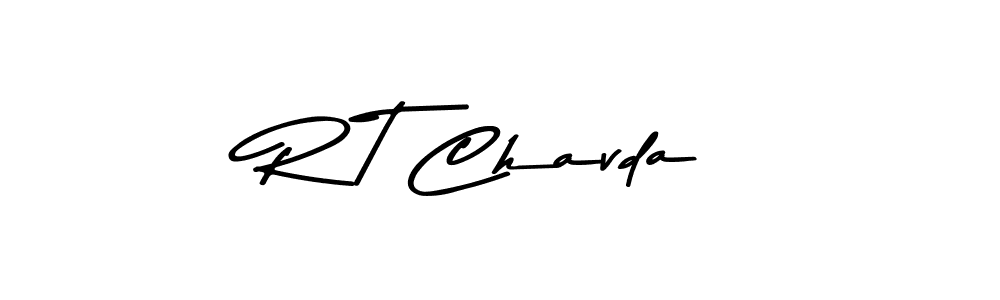 Best and Professional Signature Style for R T Chavda. Asem Kandis PERSONAL USE Best Signature Style Collection. R T Chavda signature style 9 images and pictures png