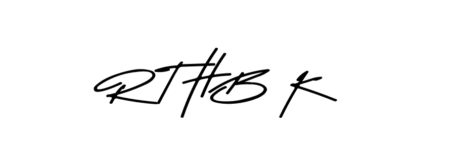 Here are the top 10 professional signature styles for the name R T H B K. These are the best autograph styles you can use for your name. R T H B K signature style 9 images and pictures png