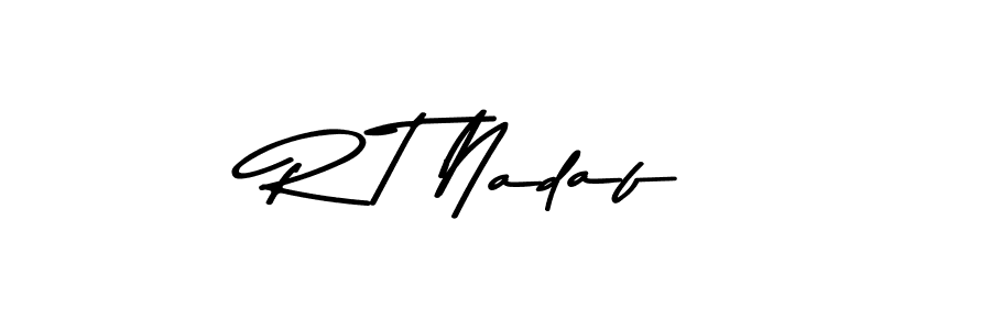 Check out images of Autograph of R T Nadaf name. Actor R T Nadaf Signature Style. Asem Kandis PERSONAL USE is a professional sign style online. R T Nadaf signature style 9 images and pictures png