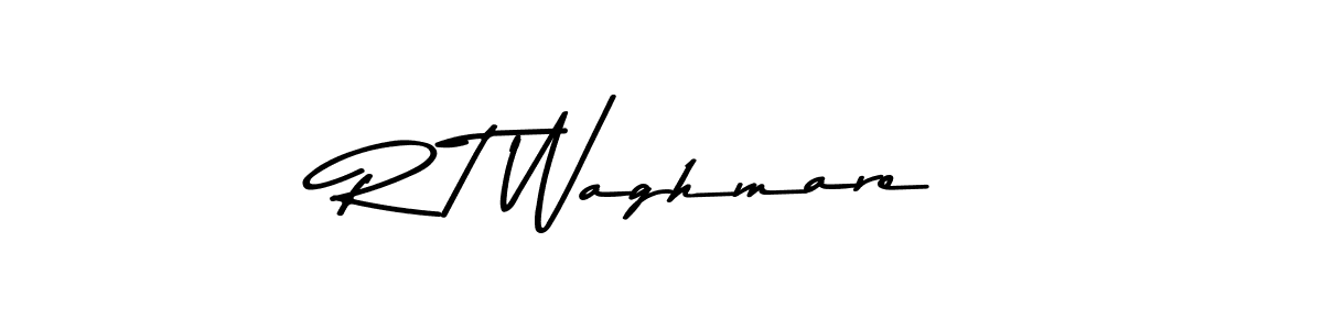 if you are searching for the best signature style for your name R T Waghmare. so please give up your signature search. here we have designed multiple signature styles  using Asem Kandis PERSONAL USE. R T Waghmare signature style 9 images and pictures png