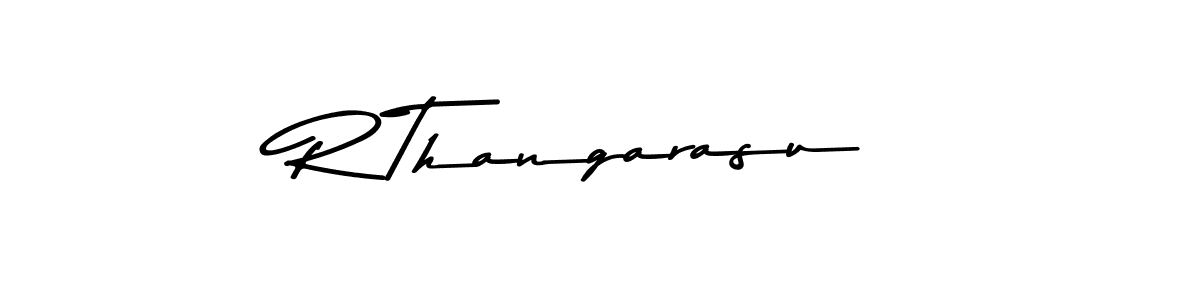 Design your own signature with our free online signature maker. With this signature software, you can create a handwritten (Asem Kandis PERSONAL USE) signature for name R Thangarasu. R Thangarasu signature style 9 images and pictures png