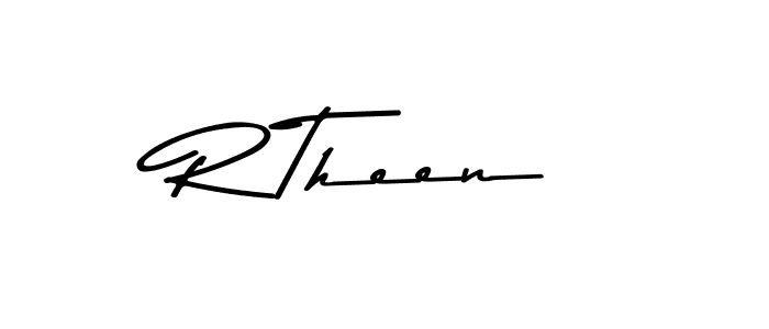 This is the best signature style for the R Theen name. Also you like these signature font (Asem Kandis PERSONAL USE). Mix name signature. R Theen signature style 9 images and pictures png