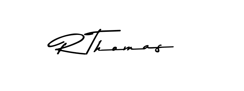 R Thomas stylish signature style. Best Handwritten Sign (Asem Kandis PERSONAL USE) for my name. Handwritten Signature Collection Ideas for my name R Thomas. R Thomas signature style 9 images and pictures png