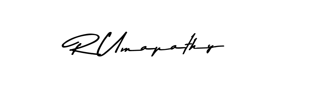 Make a beautiful signature design for name R Umapathy. Use this online signature maker to create a handwritten signature for free. R Umapathy signature style 9 images and pictures png