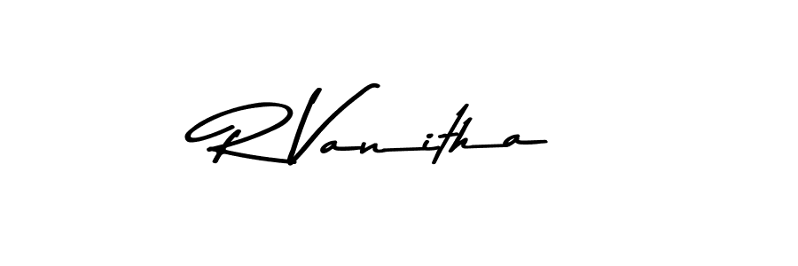 Also we have R Vanitha name is the best signature style. Create professional handwritten signature collection using Asem Kandis PERSONAL USE autograph style. R Vanitha signature style 9 images and pictures png